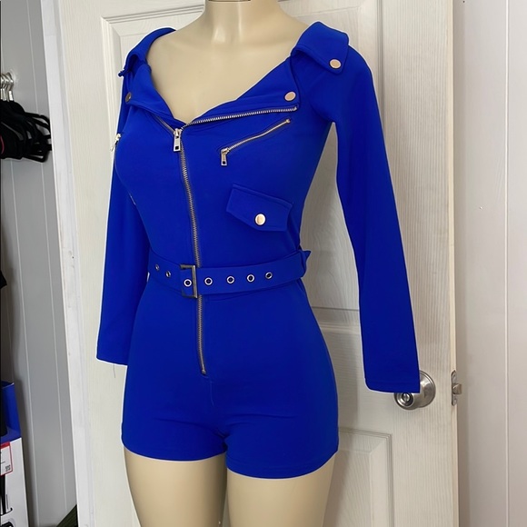 Blue Romper - Picture 2 of 4